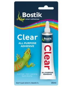 Bostik Clear Adhesive - 25ml