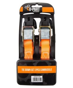 U-Part Tie Down Set Cambuckle 2 Piece