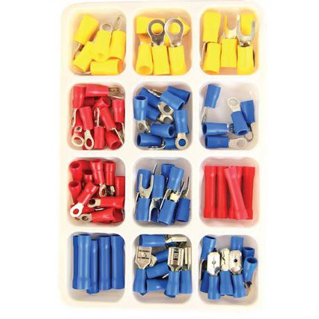 Fragram - Crimping Terminal Set - 100 Piece - Tool&Home