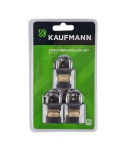 Kaufmann - 3 Piece 30mm Steel Lock Set