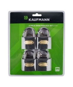 Kaufmann - 4 Piece 30mm Steel Lock Set