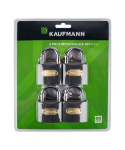 Kaufmann - 4 Piece 50mm Steel Lock Set