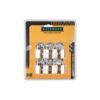Kaufmann - 6 Piece 40mm Brass Lock Set - Image 3