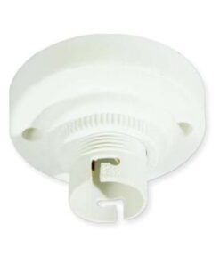 Elec Mts Lampholder Batton White L