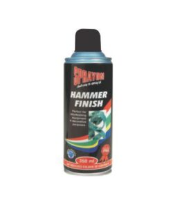 Sprayon Paint Black Hammer Finish 350ml
