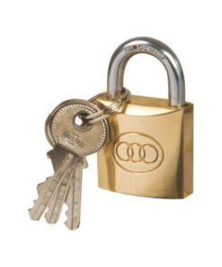 Padlock Tri Brass - 25mm
