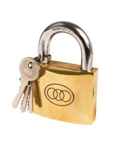 Padlock Tri Brass - 32mm