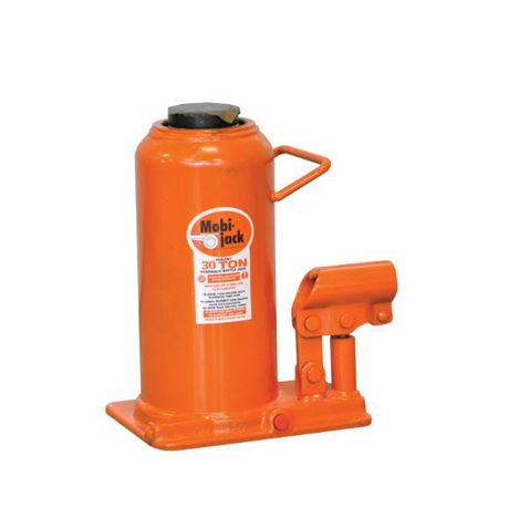 Mobi Jack - 30 Ton Hydraulic Bottle Jack - Orange - Tool&Home