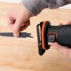 BLACK+DECKER 18V System Cordless Reciprocating Saw no battery & charger - Image 4