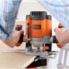 Black+Decker 1200W 6.35Mm Plunge Router - Image 3