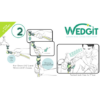 Wedgit Premium Garden Hose 19mm (3/4") 25m 28bar with Connector Starter Set - Image 3