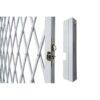 Armourdoor Alu Flex Security Gate (1m x 2m) - White - Image 2