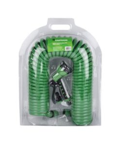 Kaufmann - Spiral Garden Hose - Outdoor Accessories - Couplings - 15mm