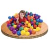 Intex Multi-Coloured 100 Piece Fun Balls - Pack of 2 - Image 2