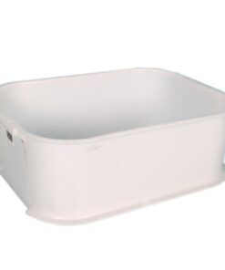 MPact White Food Tray Crate - 600 x 400 x 195mm
