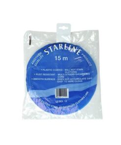 Starline Plastic Coated Washing Line - 15m