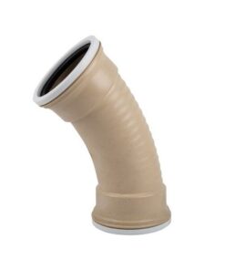 Agrinet Southpro 45 Degree SABS Underground Waste Bend - 110mm