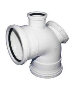 Agrinet Southpro 87.5 Degree SABS Vent Horn Waste Bend - 110mm
