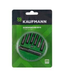 Kaufmann Screwdriver Bit Set - 7 Piece