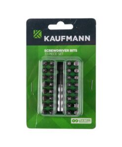Kaufmann Screwdriver Bit Set - 33 Piece