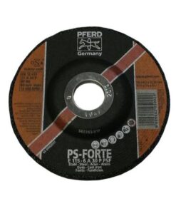 Pferd Dome Steel Grinding Wheel - 115 x 6 SG