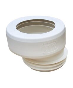 Wirquin - RA274 Offset Pan Connector & Fins - 110mm