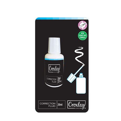 Croxley: Correction Fluid Bottle - 20ml - Tool&Home