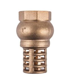 Torrenti Brass Foot Valve - 32mm