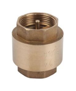 Torrenti Spring Loaded Brass Check Valve - 40mm