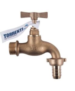 Torrenti Brass Hose Tap - 15mm