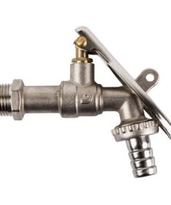 Torrenti Chrome Plated Lock Type Bibcock - 20mm