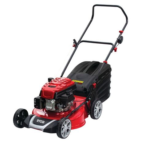 Ryobi 140cc petrol lawn mower sale