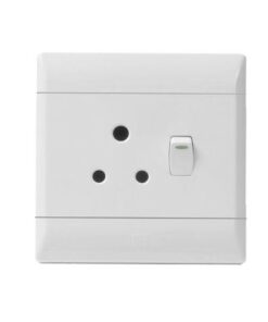 Cbi Single Switch Plug - 4X4 White