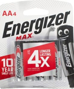 Energizer Max AA - 4 Pack
