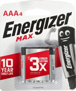 Energizer Max Aaa - 4 Pack