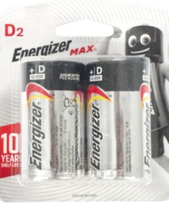 Energizer MAX Alkaline D-size Battery Card 2