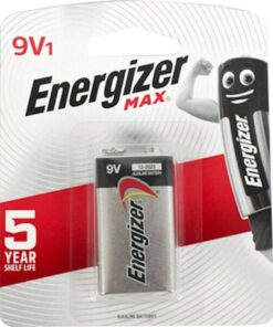 Energizer 9v MAX Alkaline Battery Card 1