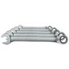 Gedore Red Combination Ratchet Spanner Set - 5 Piece - Image 3