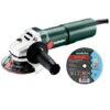 Metabo - Angle Grinder and  Novorapid Grinding Disks (10 Pack) - COMBO Set