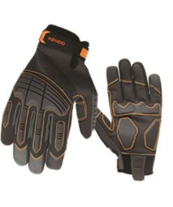 Kendo Glove - Durable Synthetic Leather Padding (Size: Extra Large)