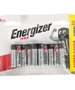 Energizer MAX Alkaline AAA Battery Card 12