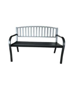 Seagull - Steel Bench Chair - Black
