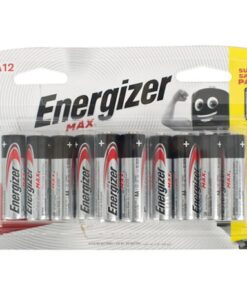 Energizer 1.5v MAX Alkaline AA Battery Card 12