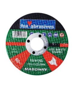 Fox Tools - Abrasive Cutting Disc Masonary - 115 x 3.0mm