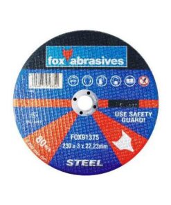Fox Tools - Abrasive Cutting Disc Steel - 230 x 3.0mm