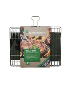 Kaufmann - Braai Grid Adjustable Stainless Steel Box - Medium