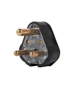 Nexus - Plug Top 16A Synthetic Rubber Solid Brass