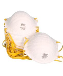 Dust Mask Yellow Elastic- FFP2 - Pack of 20