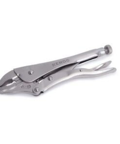 Kendo Vice Grip Curved Jaw (Lock Grip Pliers) - Silver 180mm