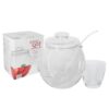 Bohemia Cristal Punch Bowl Set of 9 - Image 2